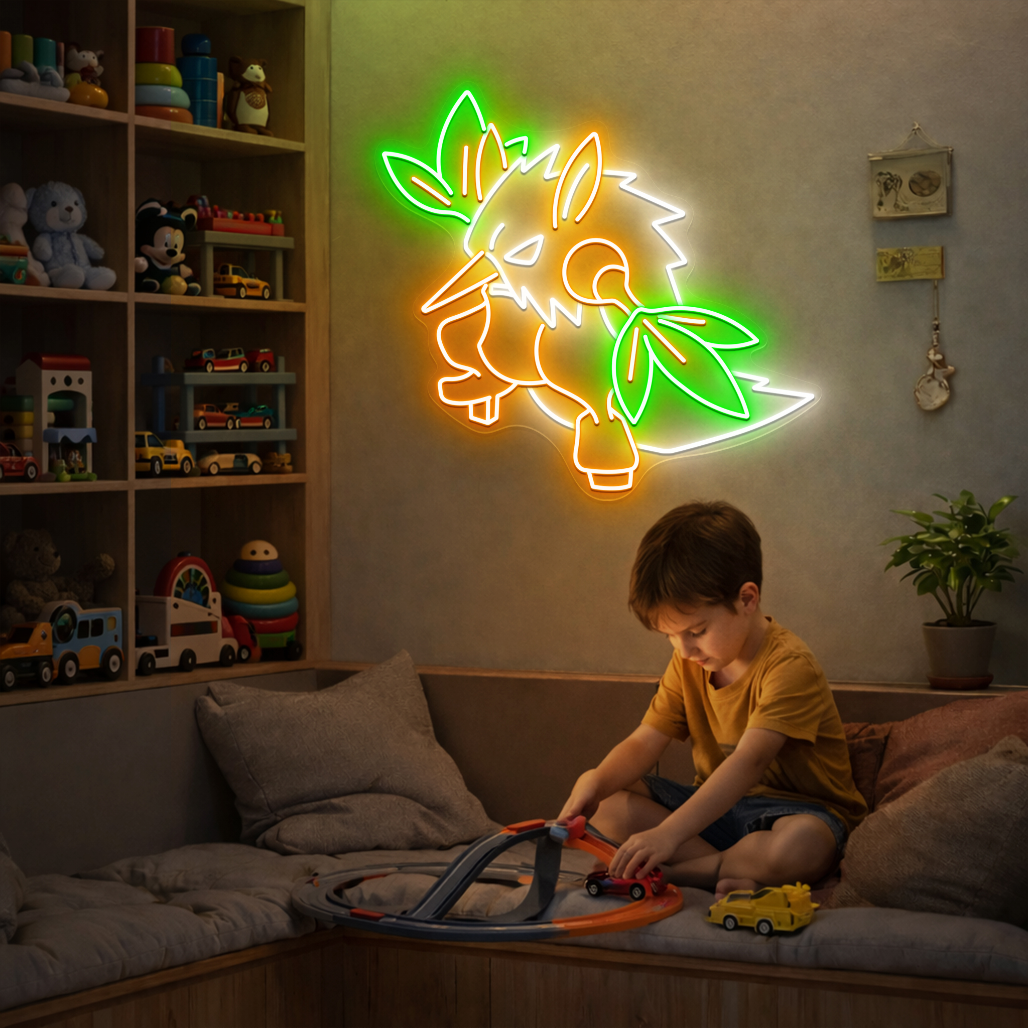 Pokemon Shiftry Neon Sign