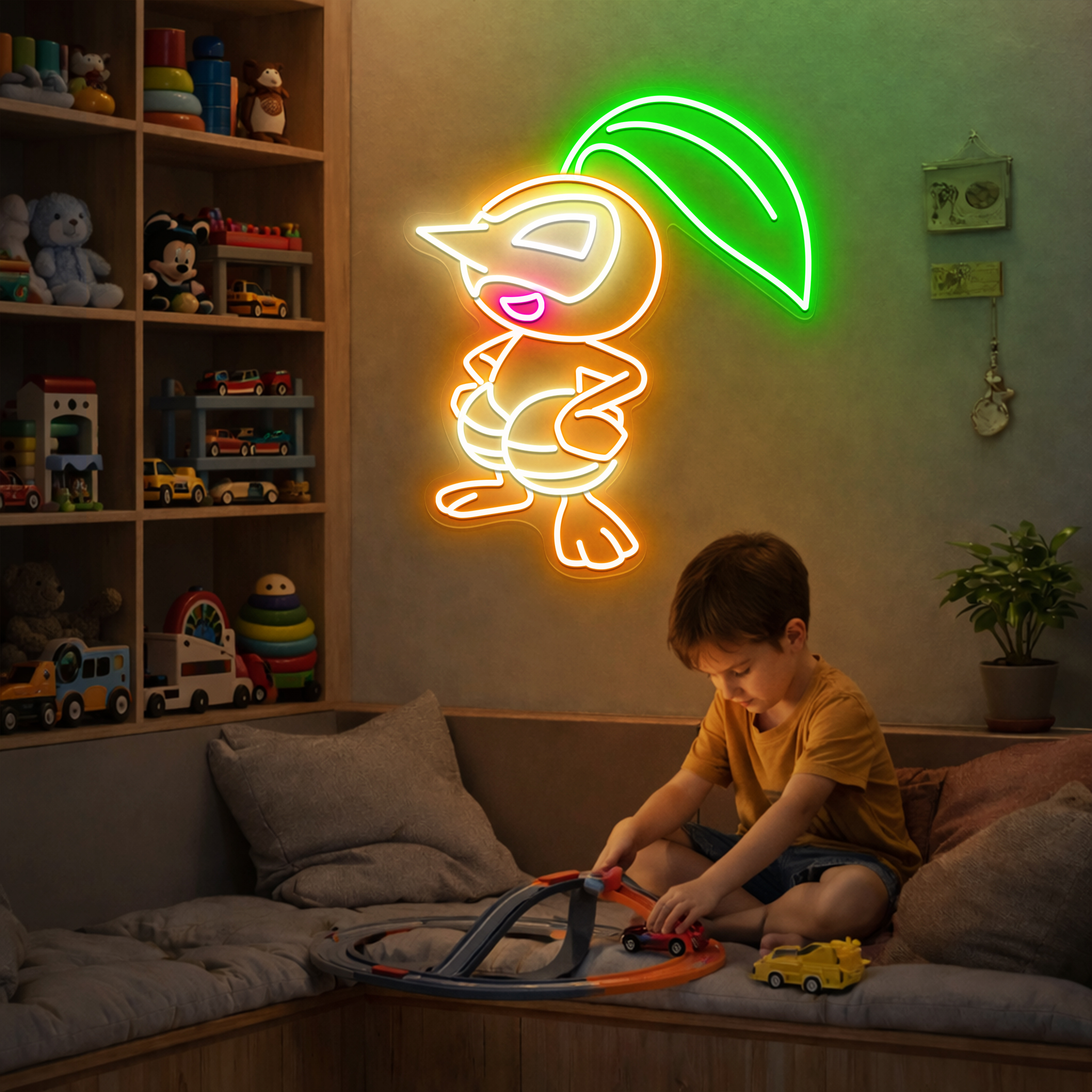 Pokemon Nuzleaf Neon Signs