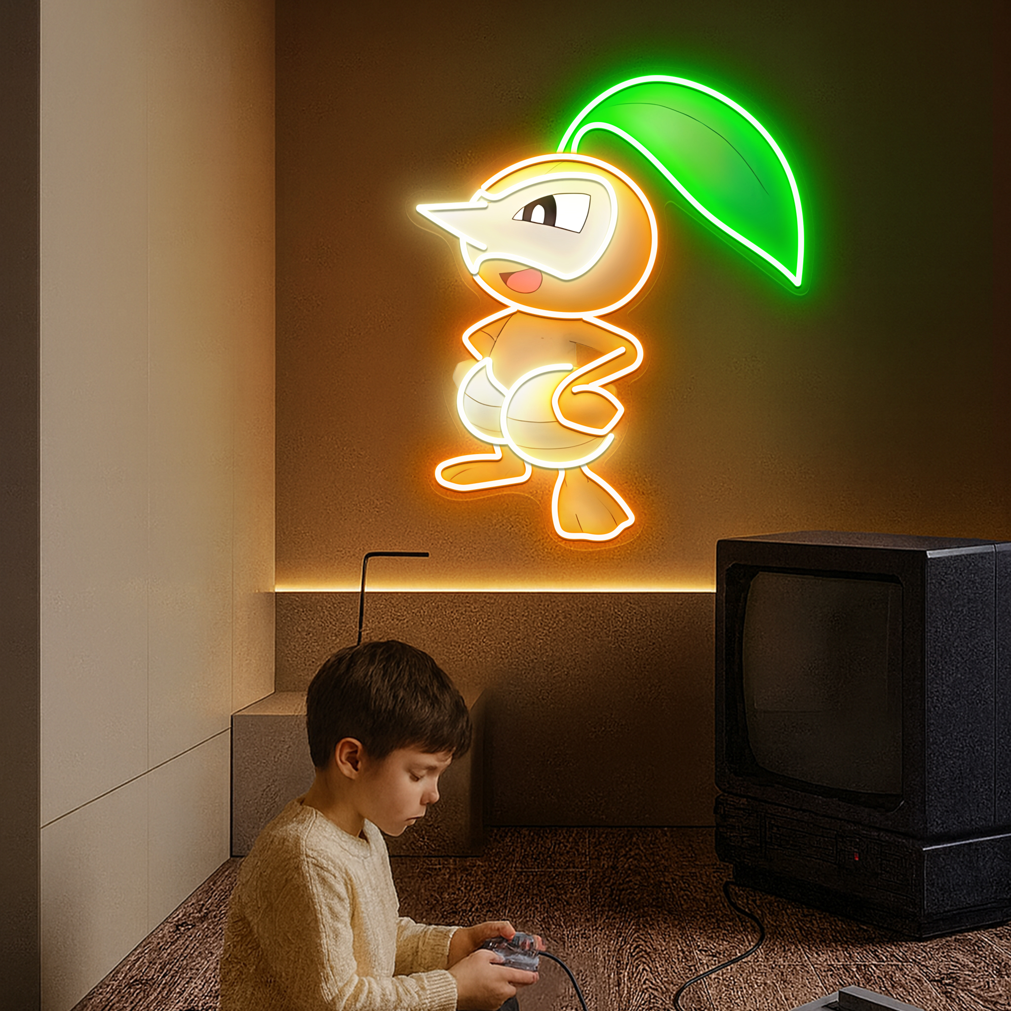 Pokemon Nuzleaf UV Signs