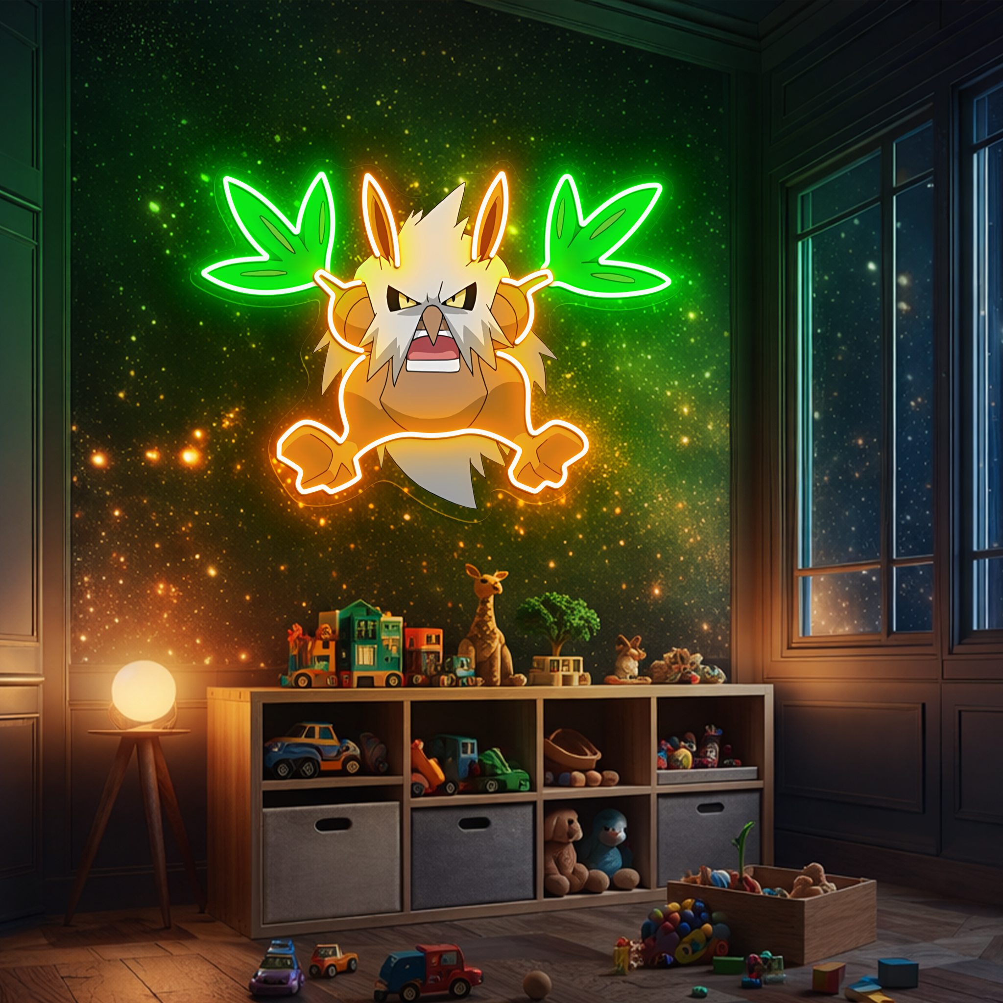 Pokemon Shiftry UV Signs