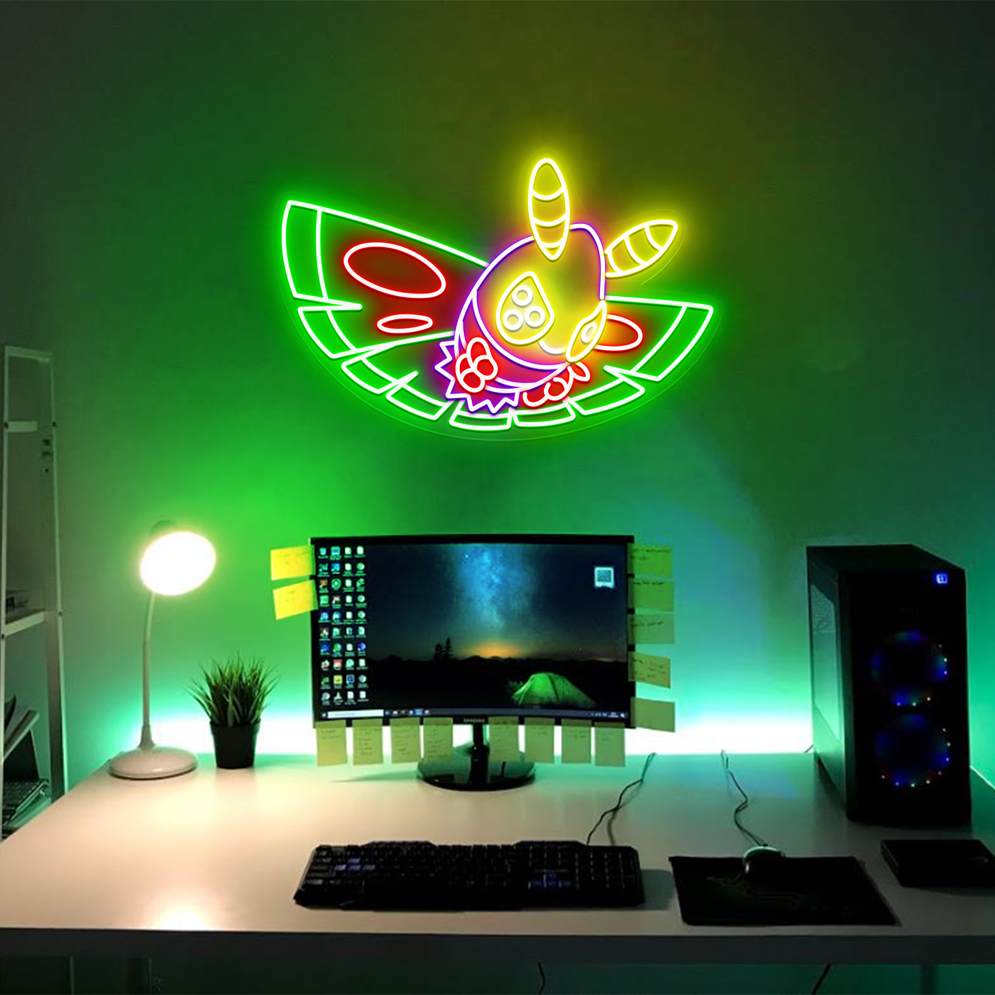 Pokemon Dustox Neon Signs