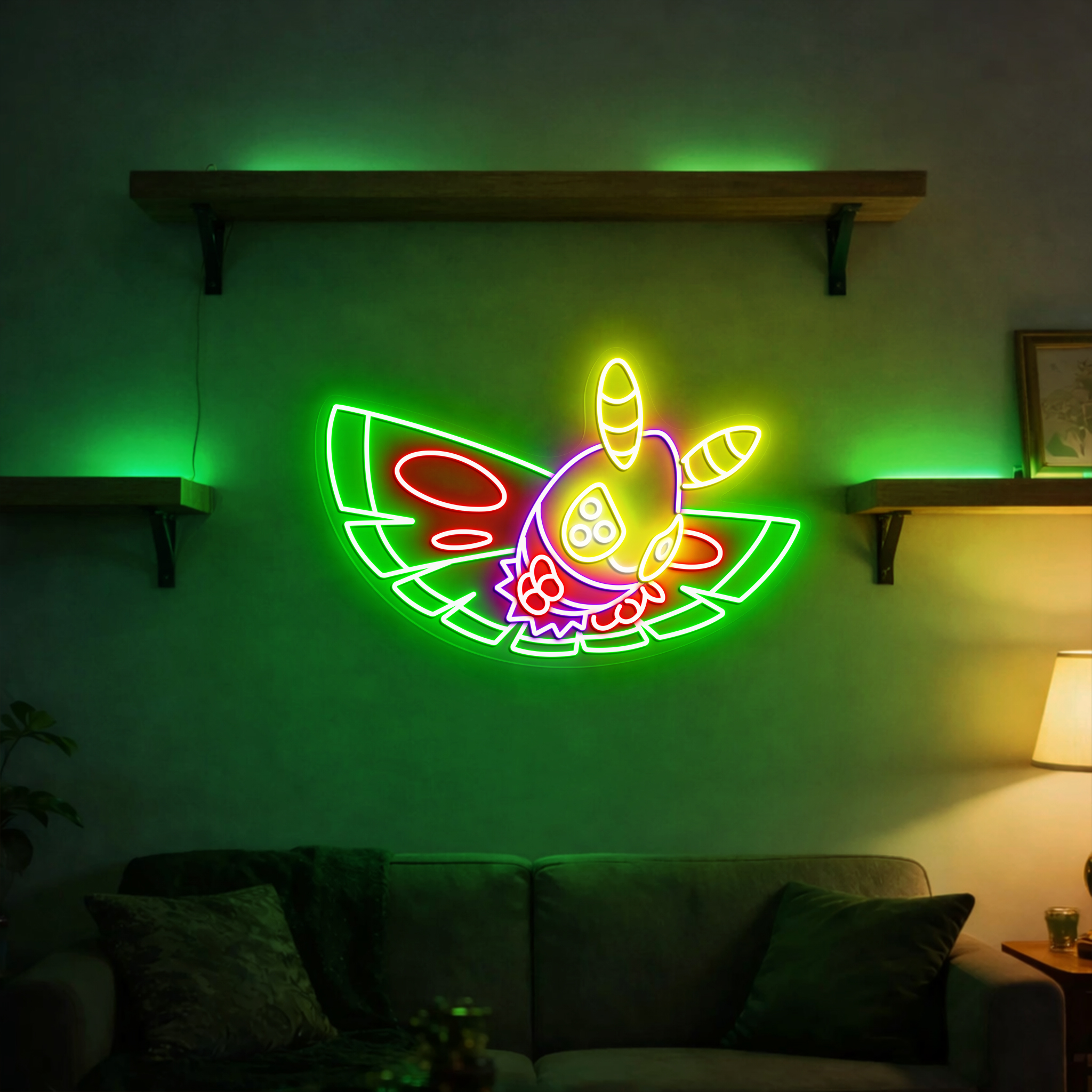 Pokemon Dustox Neon Signs