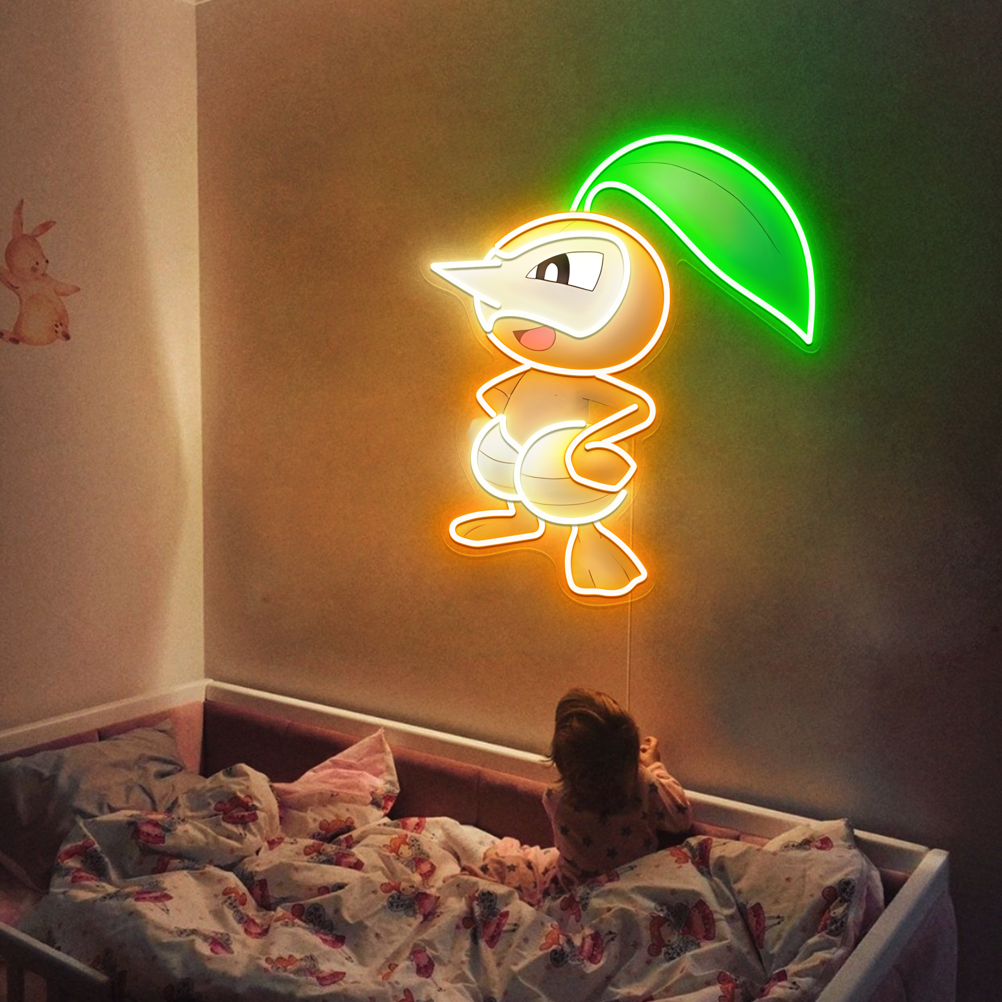 Pokemon Nuzleaf UV Signs