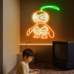Nuzleaf Pokemon Neon Signs