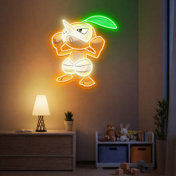 Nuzleaf Pokemon UV Sign