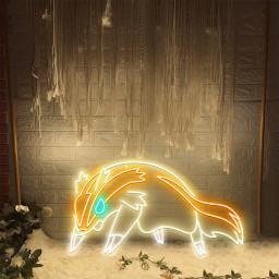 Pokemon Linoone Neon Sign