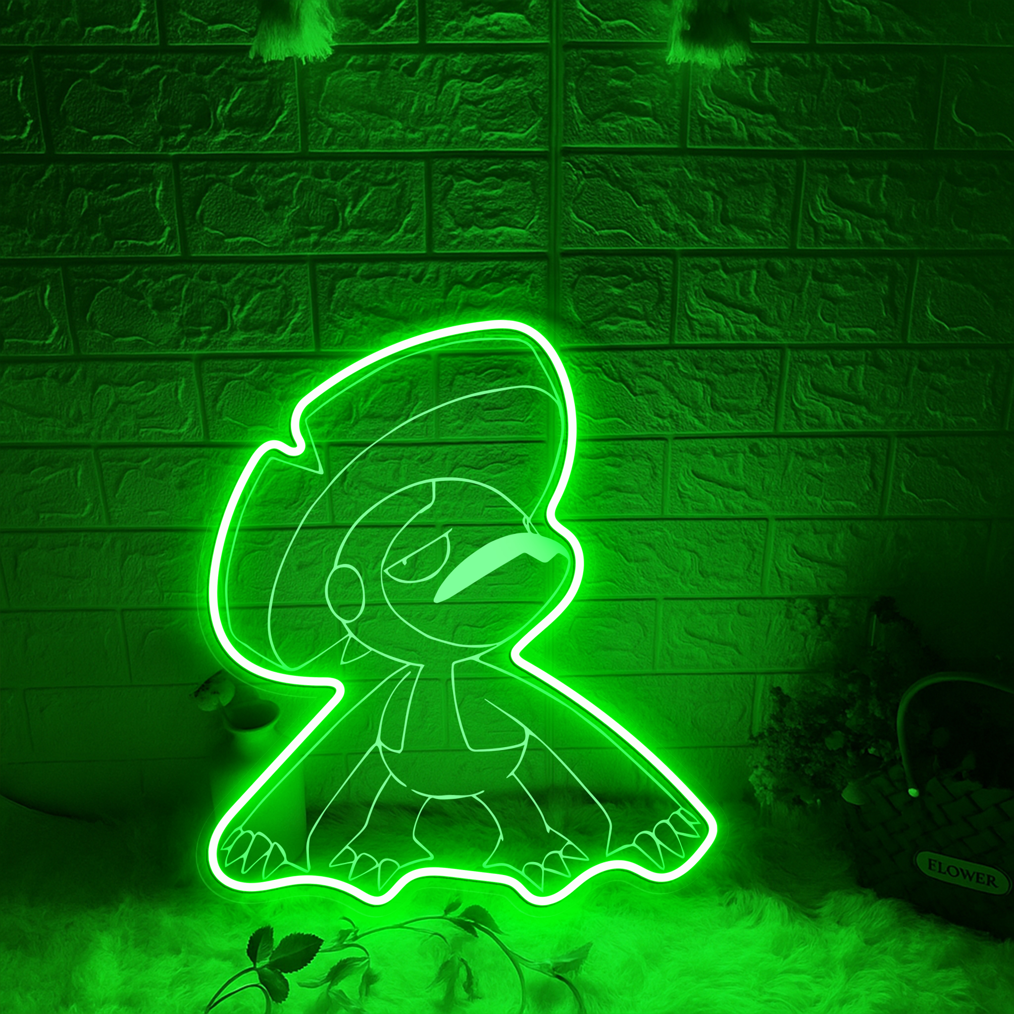 Lombre Pokemon Laser Sign