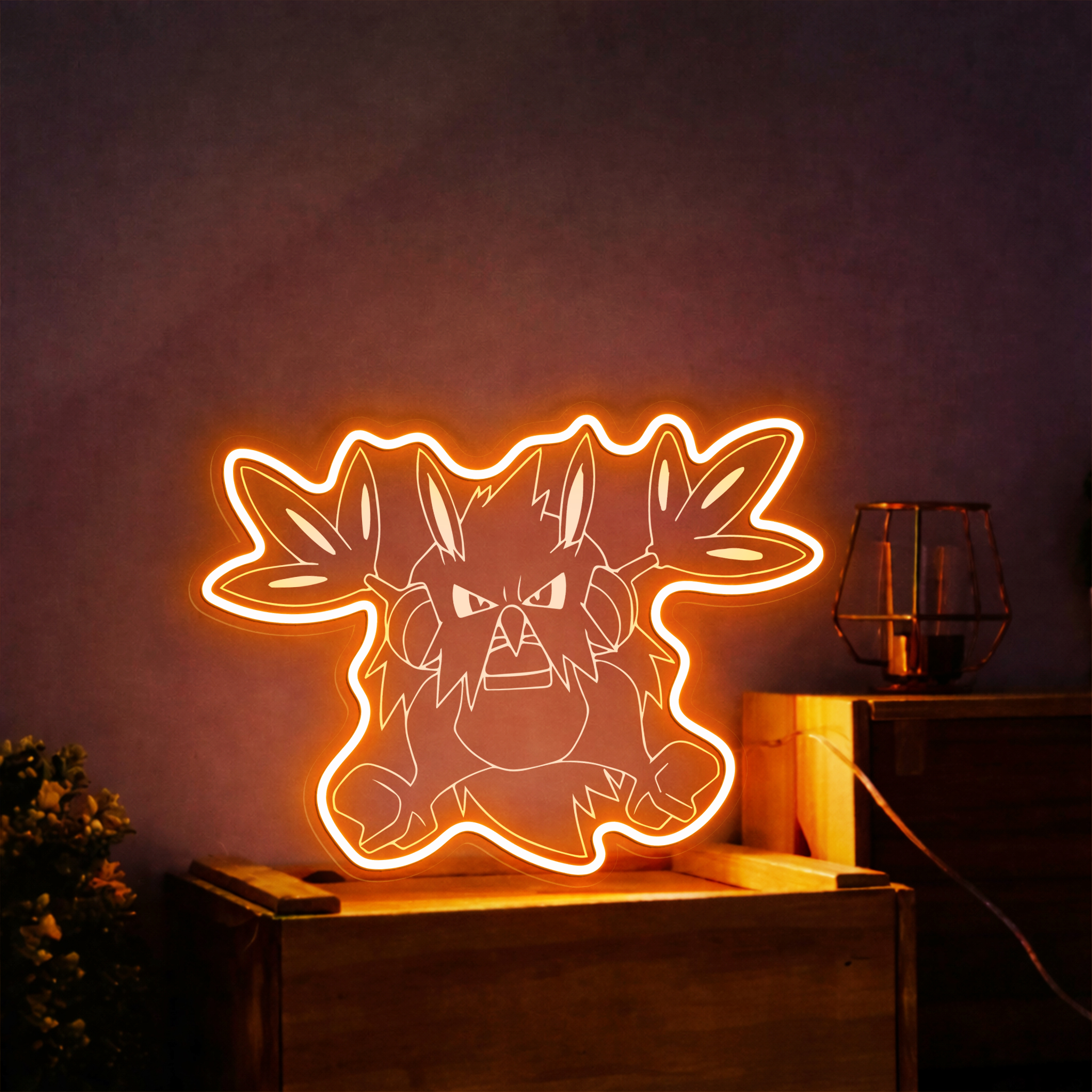 Pokemon Shiftry Laser Signs