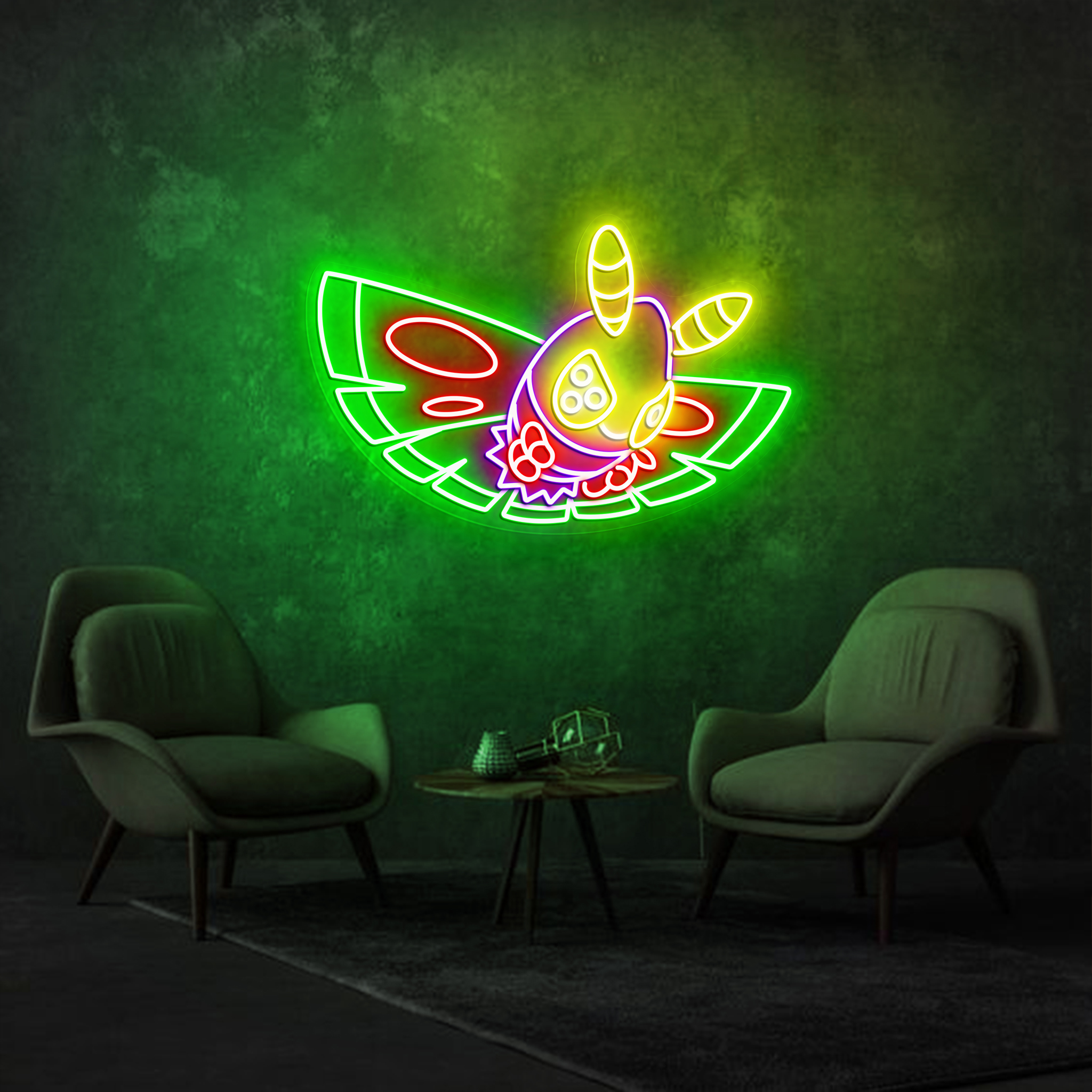 Pokemon Dustox Neon Signs