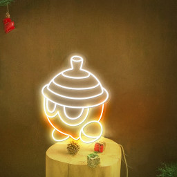 Pokemon Seedot Neon Sign