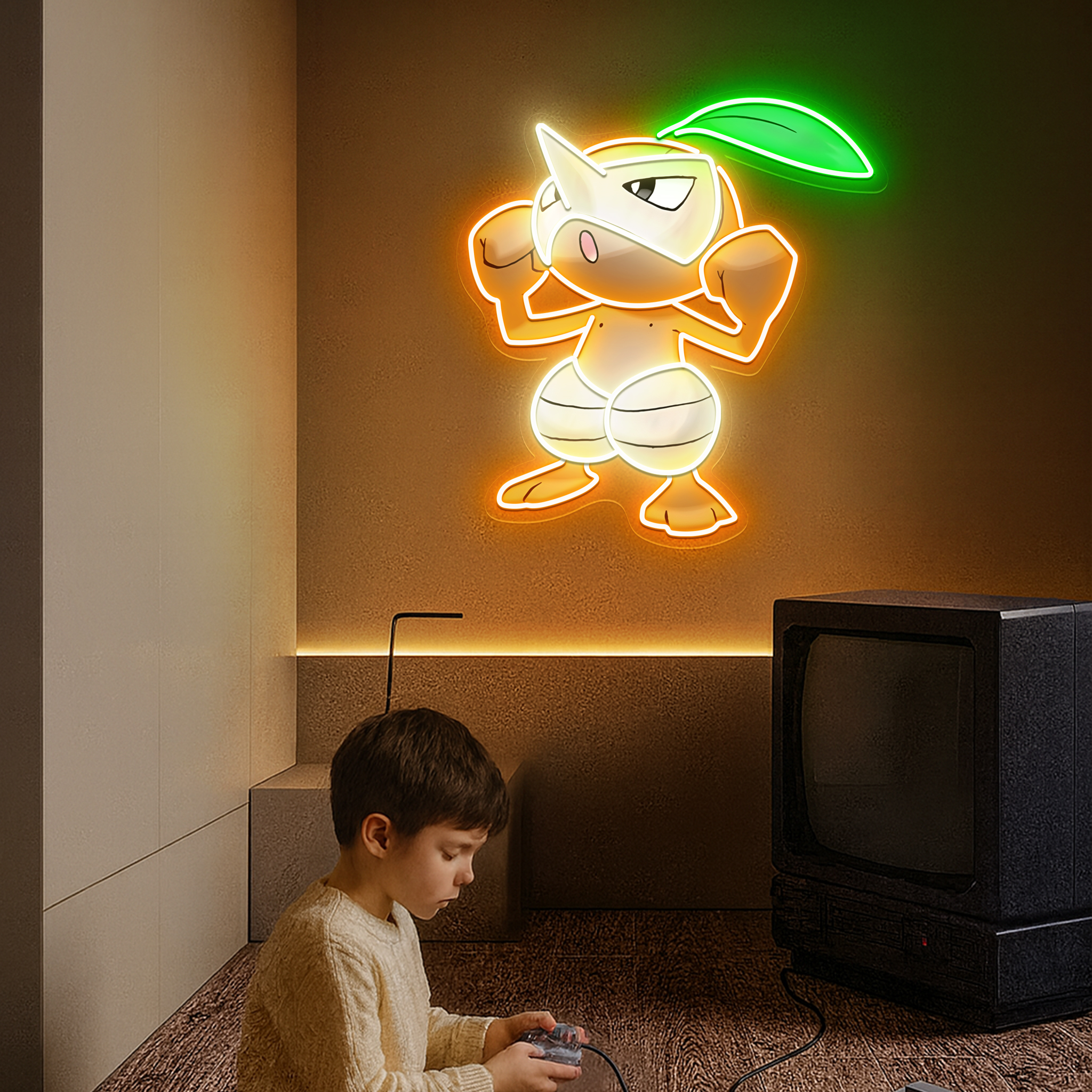 Nuzleaf Pokemon UV Sign