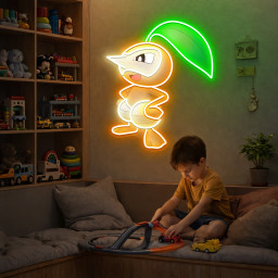 Pokemon Nuzleaf UV Signs