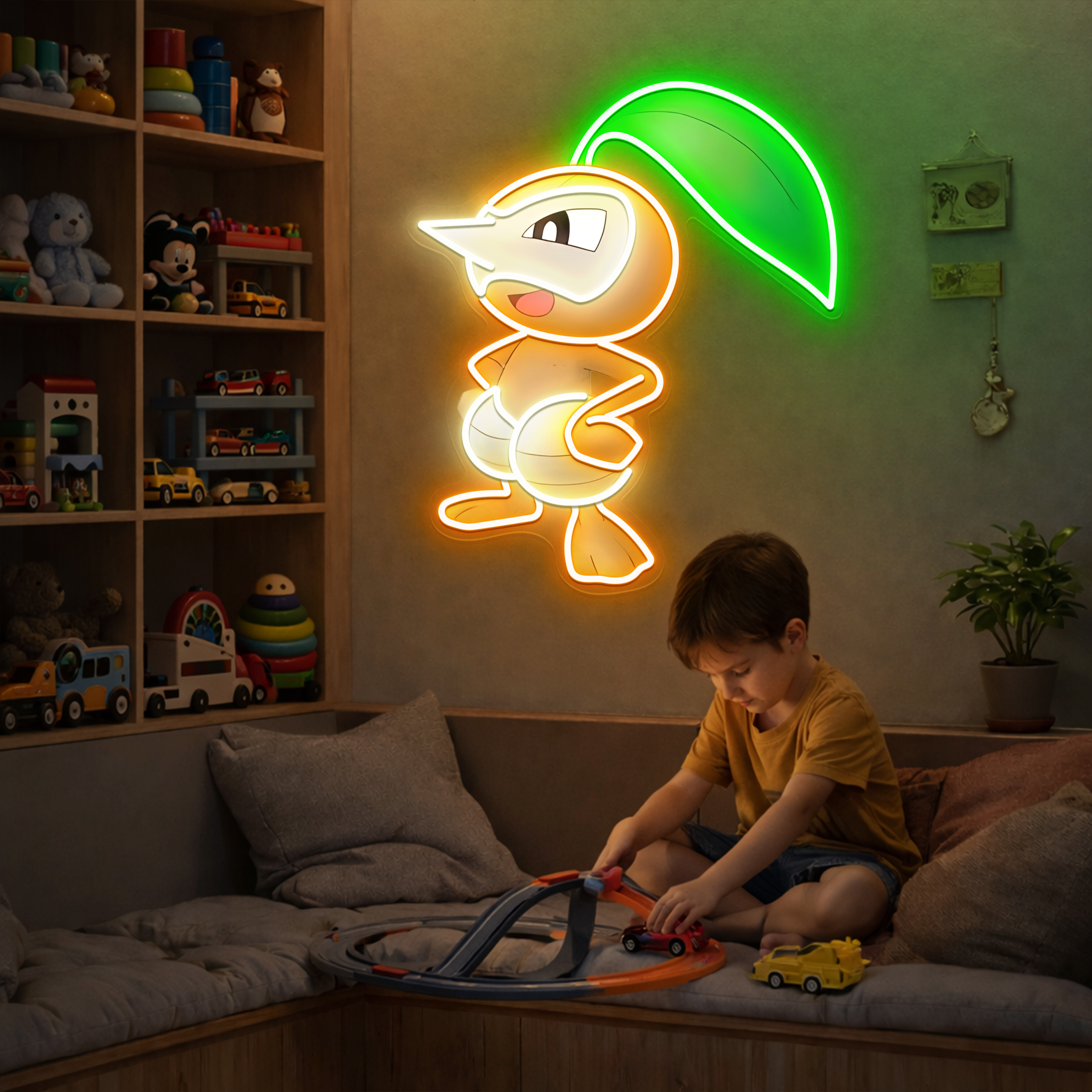 Pokemon Nuzleaf UV Signs