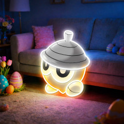 Pokemon Seedot UV Sign